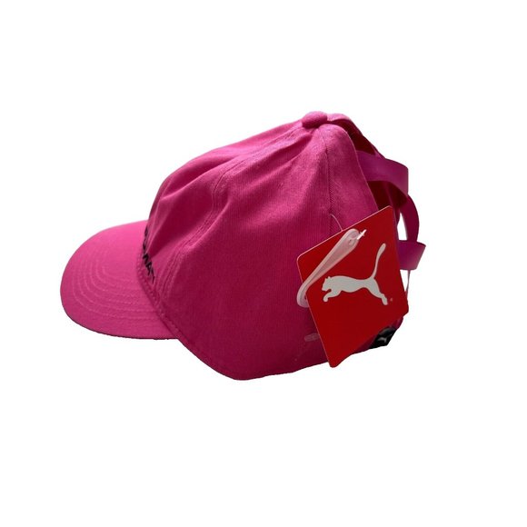 Puma Criss Cross Back Ponytail Cap Hat Pink ( O/S ) - Picture 1 of 3